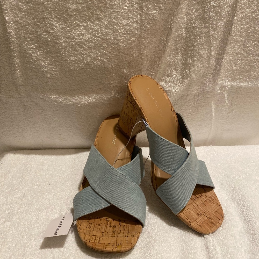 Brand New Jean Sandals size 9 comfortable perfect if you have wide feet.
